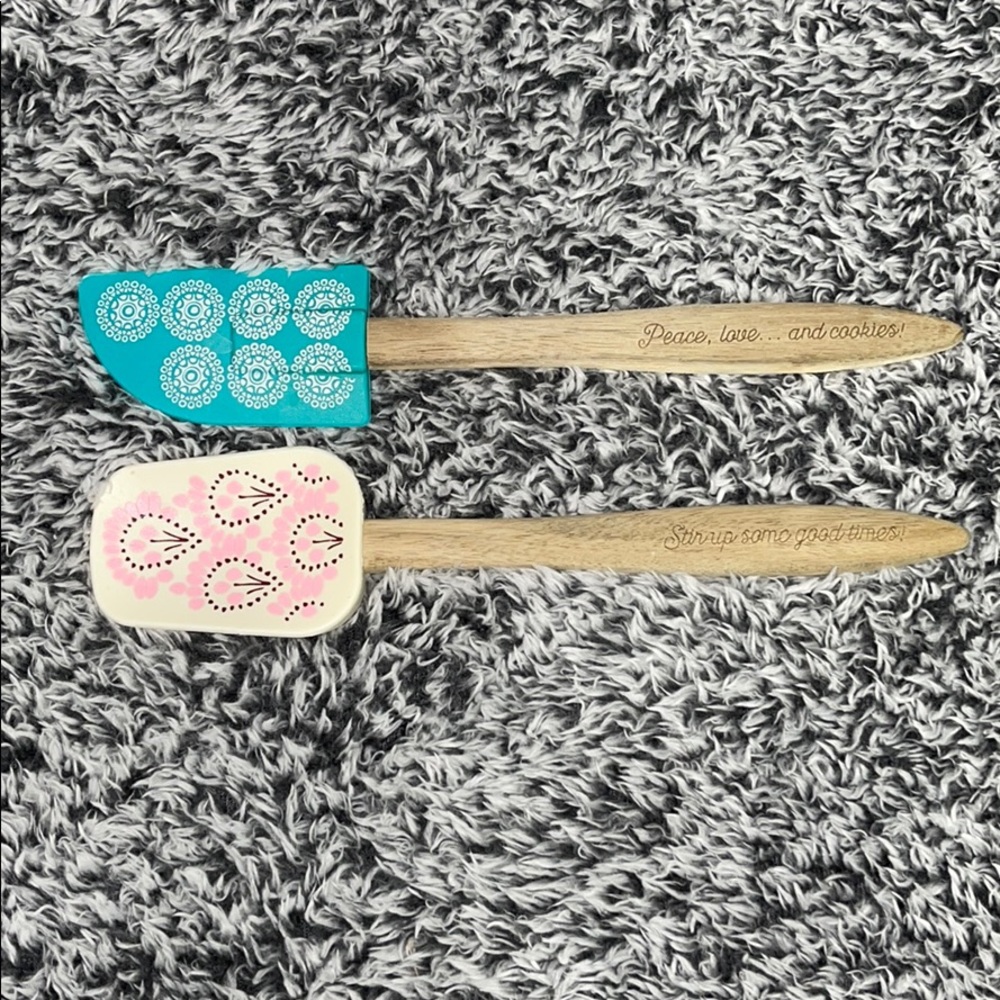 Pioneer Woman Set of 2 Silicone Spatulas